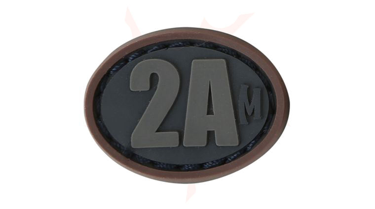 Maxpedition MT2AX PVC 2nd Amendment Patch, Stealth