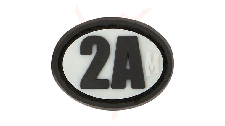 Maxpedition MT2AZ PVC 2nd Amendment Patch, Glow