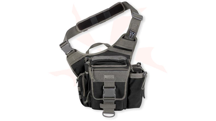 Maxpedition 0413BF Jumbo S-Type Versipack, Black-Foliage