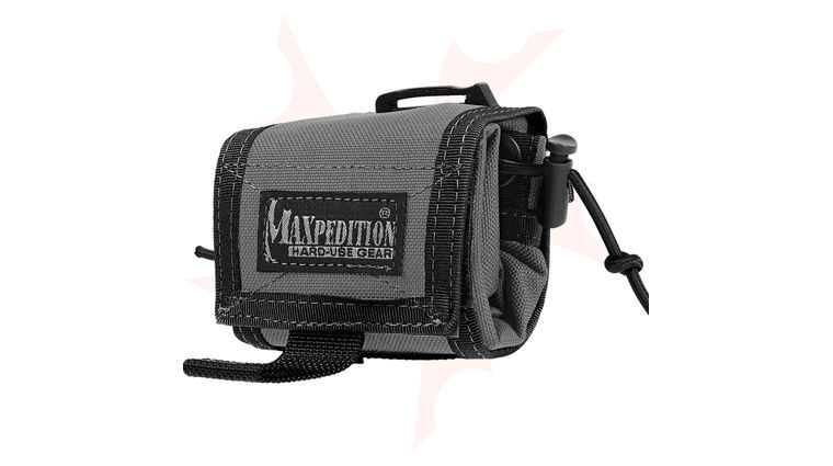 Maxpedition 0208W Rollypoly Folding Dump Pouch, Wolf Gray
