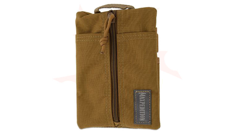 Maxpedition Legacy Series 0236DT Platy Pocket Organizer, Dark Tan, 5 inch x 7 inch