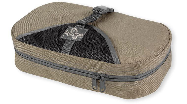 Maxpedition 1810KF Tactical Toiletry Bag, Khaki-Foliage - KnifeCenter