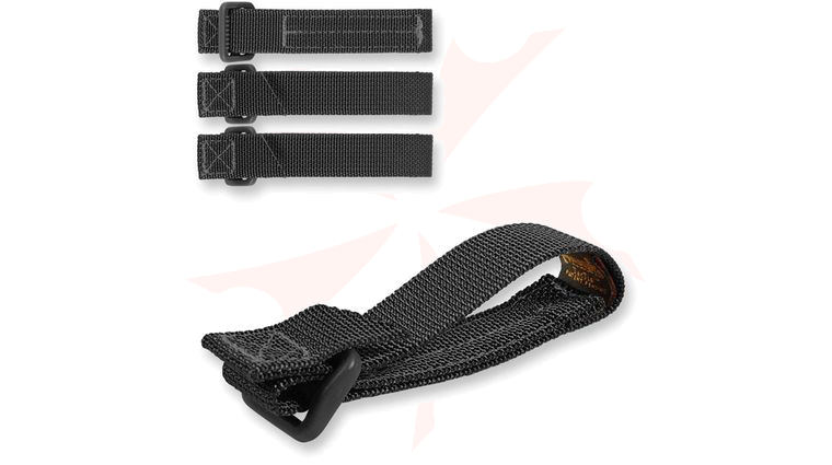 Maxpedition 9903B 3 inch TacTie (Pack of 4), Black