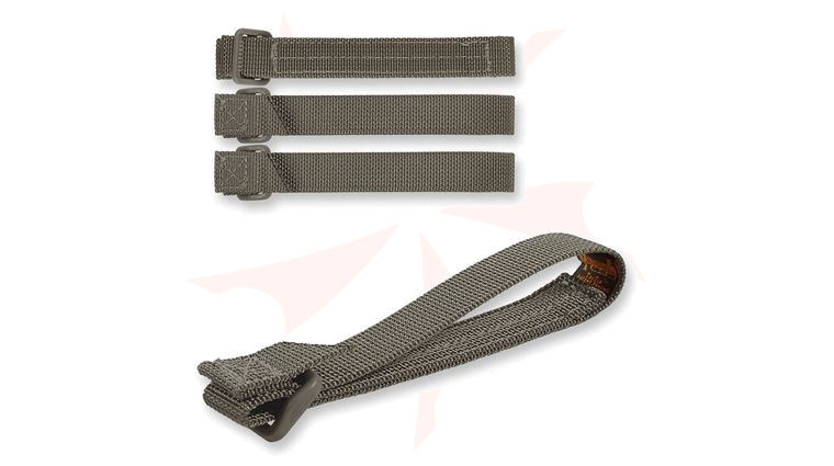 Maxpedition 9905F 5 inch TacTie (Pack of 4), Foliage Green
