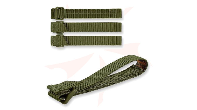 Maxpedition 9905G 5 inch TacTie (Pack of 4), OD Green