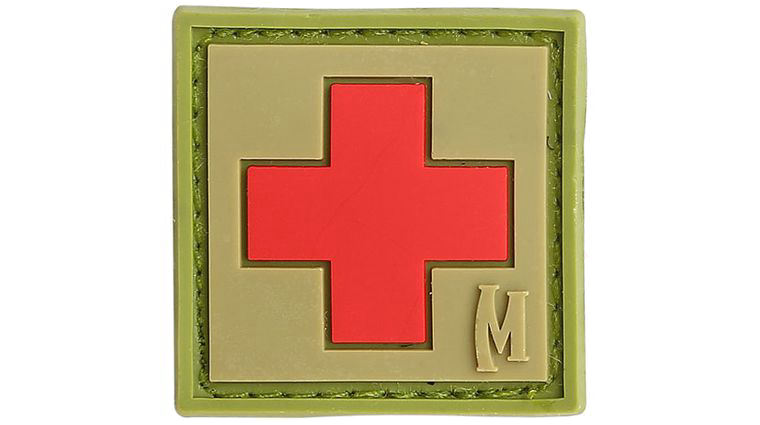 Maxpedition PVC 1 inch Medic Patch, Arid
