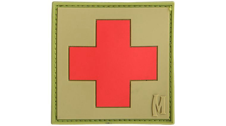 Maxpedition PVC 2 inch Medic Patch, Arid