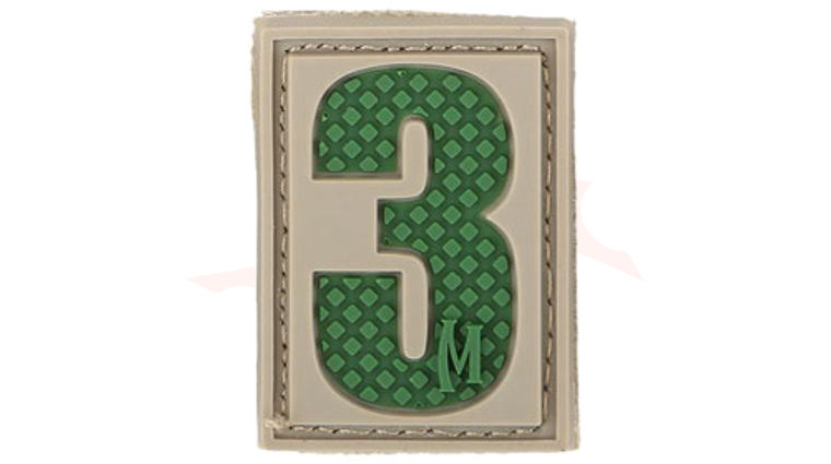 Maxpedition PVC Number 3 Patch, Arid