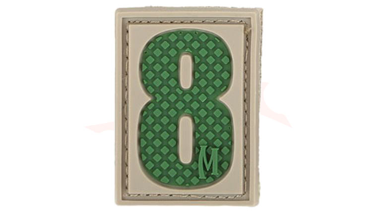 Maxpedition PVC Number 8 Patch, Arid