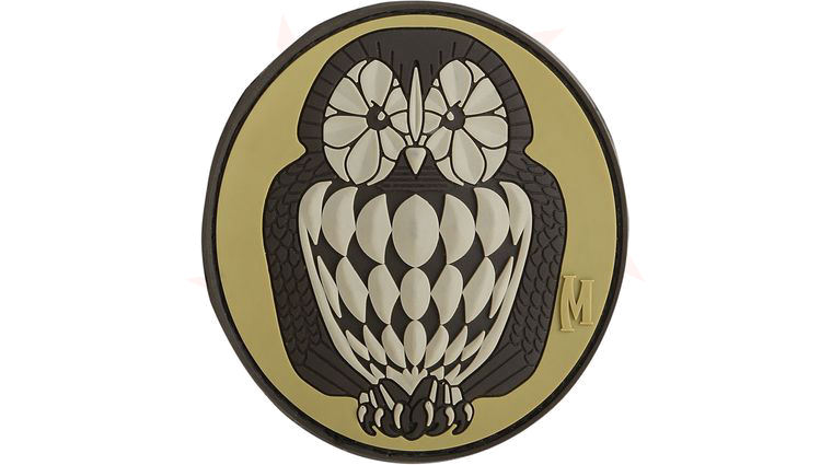 Maxpedition PVC Owl Patch, Arid