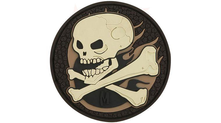 Maxpedition SKULA PVC Skull Patch, Arid