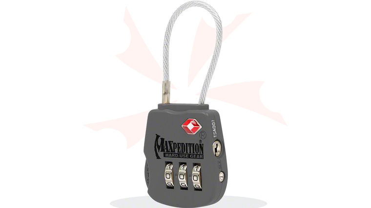 Maxpedition TSALOCF Tactical Travel Luggage Lock, Foliage Green