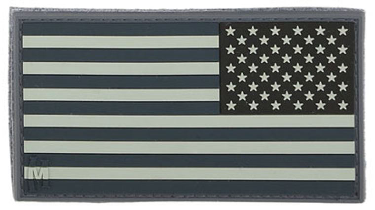Maxpedition PVC Small Reverse USA Flag Patch, SWAT