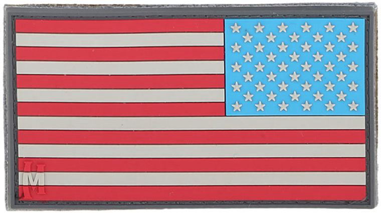 Maxpedition PVC Large Reverse USA Flag Patch