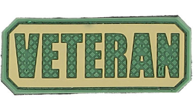 Maxpedition PVC Veteran Patch, Arid