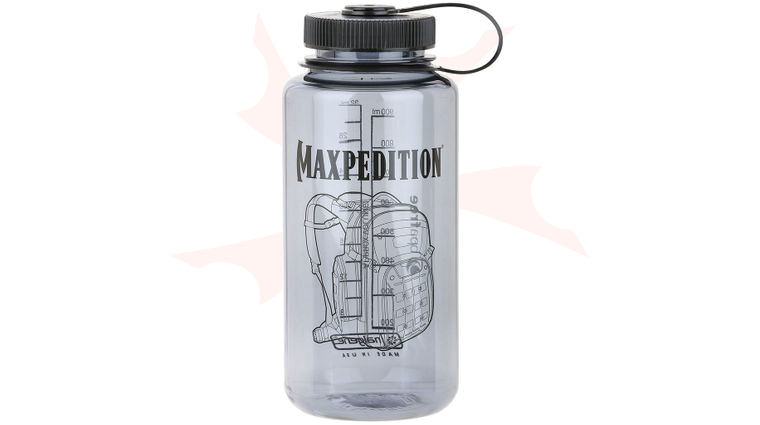 Maxpedition NALG32DG 32 oz. Wide-Mouth Nalgene Bottle, Dark Gray
