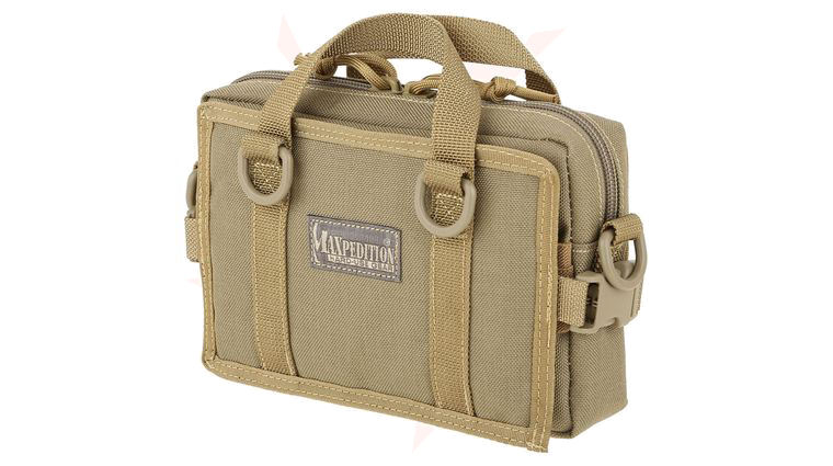 Maxpedition PT1180K TRIPTYCH Organizer, Small, Khaki - KnifeCenter