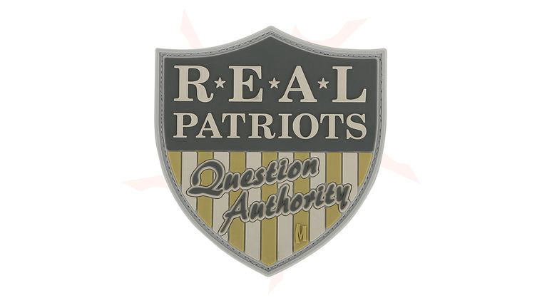 Maxpedition RPQAA PVC Real Patriots Patch, Arid