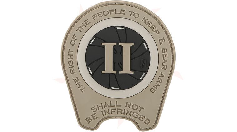Maxpedition RTBAA PVC Right to Bear Arms Patch, Arid