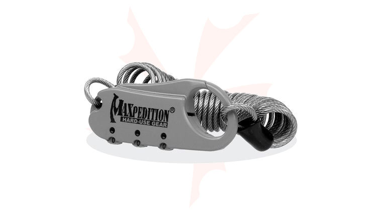 Maxpedition CABLOCF Steel Cable Lock, Foliage Green