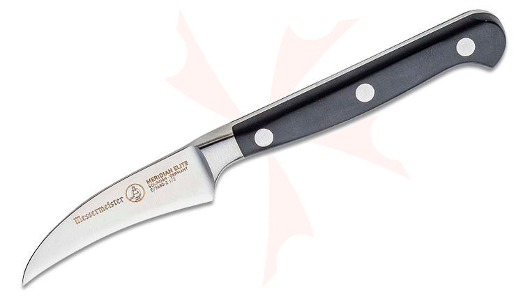 Messermeister Meridian Elite 2-1/2 inch Bird's-Beak Garnishing Knife