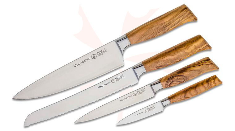 Messermeister Oliva Elite 4 Piece Gourmet Set