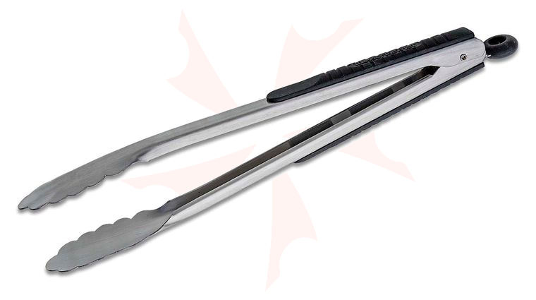 Messermeister Stainless Steel Heavy Duty 12 inch Locking Tongs