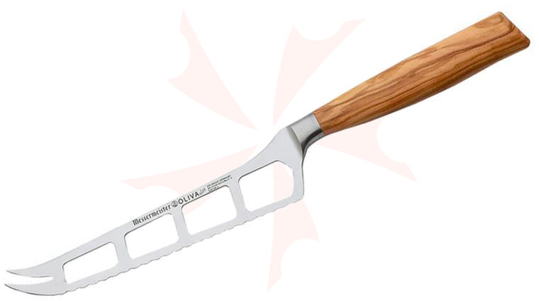 Messermeister Oliva Elite 5 inch Cheese and Tomato Knife, Olive Wood Handle