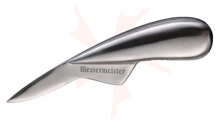 Messermeister Stainless Steel Oyster Knife, 6.5 inch Overall