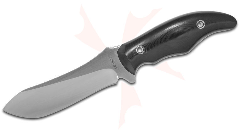 Mercworx Excorio 4 inch CPM 154 Fixed Blade, Micarta Handle with Sheath