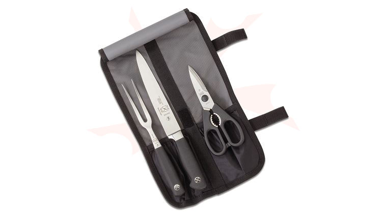 Mercer Cutlery 4 Piece Carving Set w/ wrap