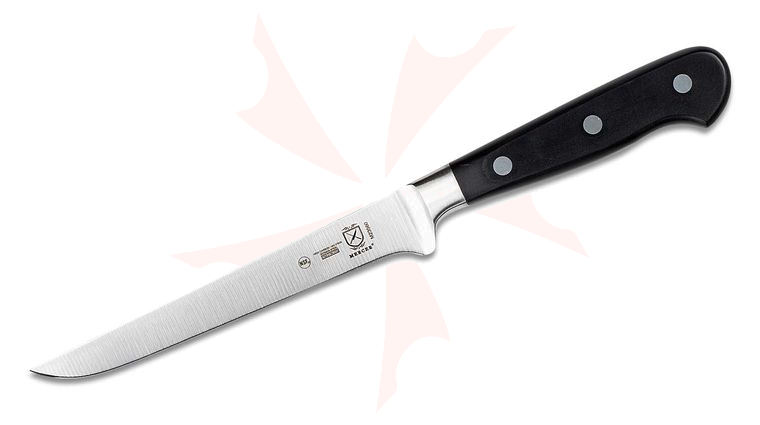 Mercer Cutlery Renaissance 6 inch Flexible Boning Knife, Black Delrin Handles