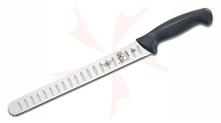 Mercer Cutlery Millennia 11 inch Granton Slicer with Round End