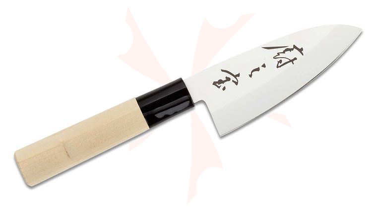 Mercer Cutlery Asian Collection 4 inch Deba Knife, Wood Handle