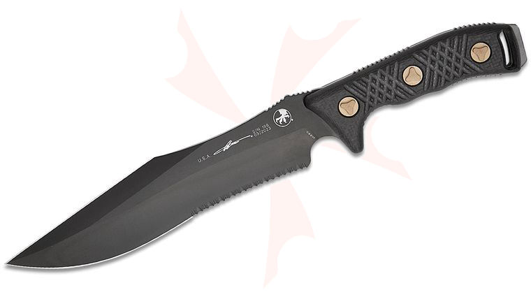 Microtech 104-2DLCCFS Signature Series Arbiter Fixed Blade Knife 9 ...