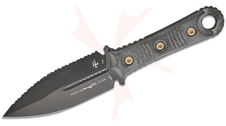 Microtech/Borka Blades 201-3DLCCFS Signature Series SBD Fixed Blade ...