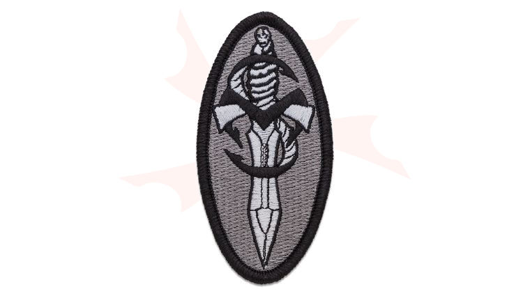 Microtech Sean Marfione Dagger Patch, Gray