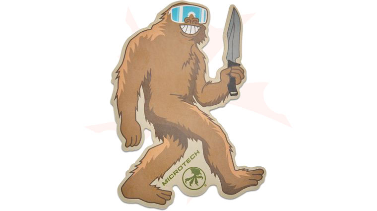 Microtech Bigfoot with Arbiter Sticker