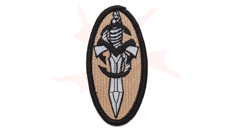Microtech Sean Marfione Dagger Patch, Tan