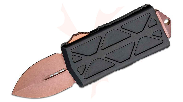 Microtech 157-1PVDRGS Signature Series Exocet OTF Money Clip AUTO Knife ...