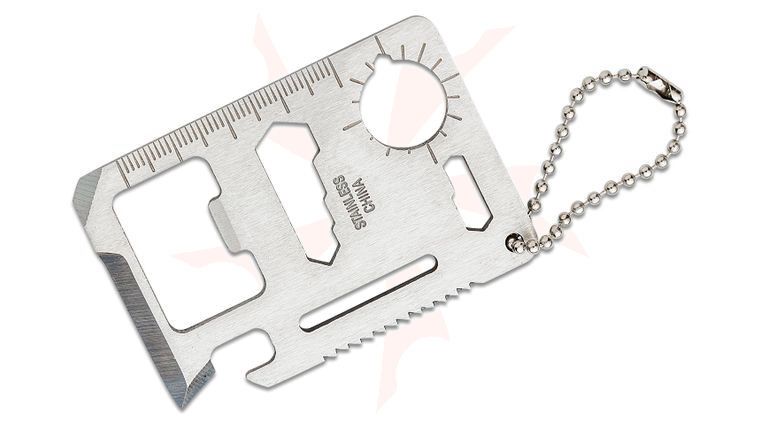 Stainless Steel Survival Card