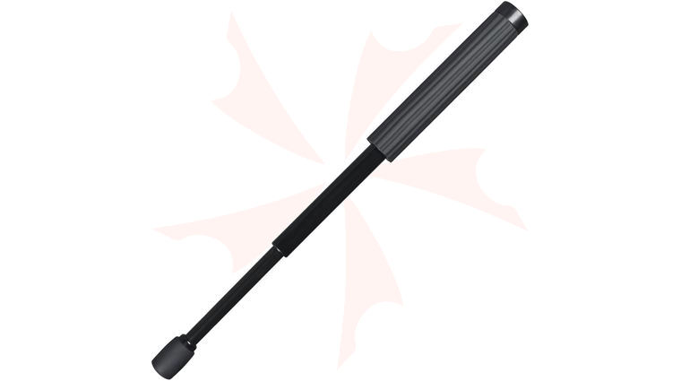 Monadnock AutoLock 21 inch Expandable Baton, Safety Tip, Super Grip, Black Chrome