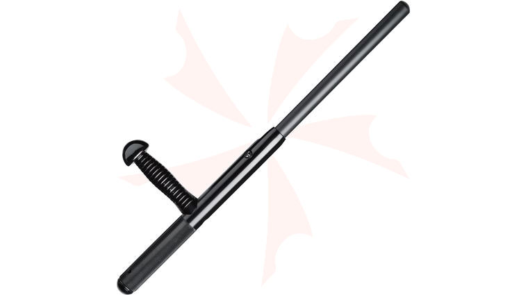 Monadnock PR-24 Expandable Side-Handle 24 inch Baton, Knurled Grip, Black