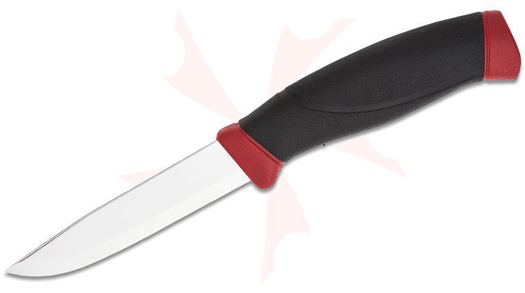 Morakniv Mora of Sweden Dala Red Companion Knife 4 inch Stainless Steel Blade, Rubber Handle, Polymer Sheath