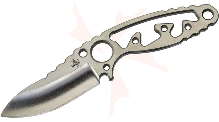Nemesis NK-16 Afterburner Neck Knife 2-1/4 inch 9Cr13 Satin Plain Blade, Kydex Sheath