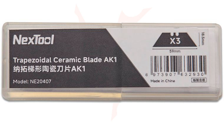 NexTool Ceramic Replacement Blades for the Explorer E20 Utility Knife, 3-Pack