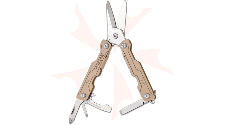NexTool Micro Sailor Scissors S0 2.4 inch Closed, Sandstone Stainless Steel Handles