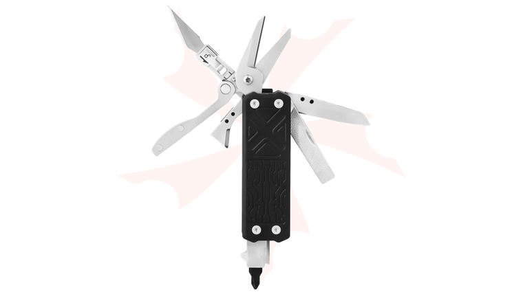 NexTool E1 Pocket Tool Multi-Tool 2.88 inch Closed, Black Aluminum Handles