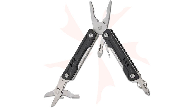 NexTool Mini Sailor Pliers Lite 2.75 inch Closed, Black Aluminum Handles