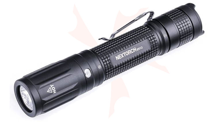 NexTORCH E51D Rechargeable Pocket LED Flashlight, 2100 Lumens